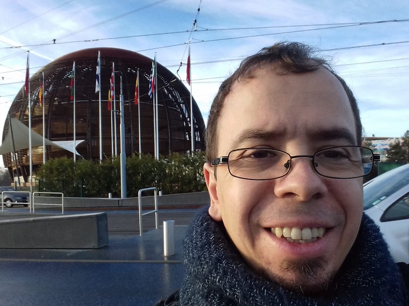 Jose visits the group Targets Collimators Dumps of CERN